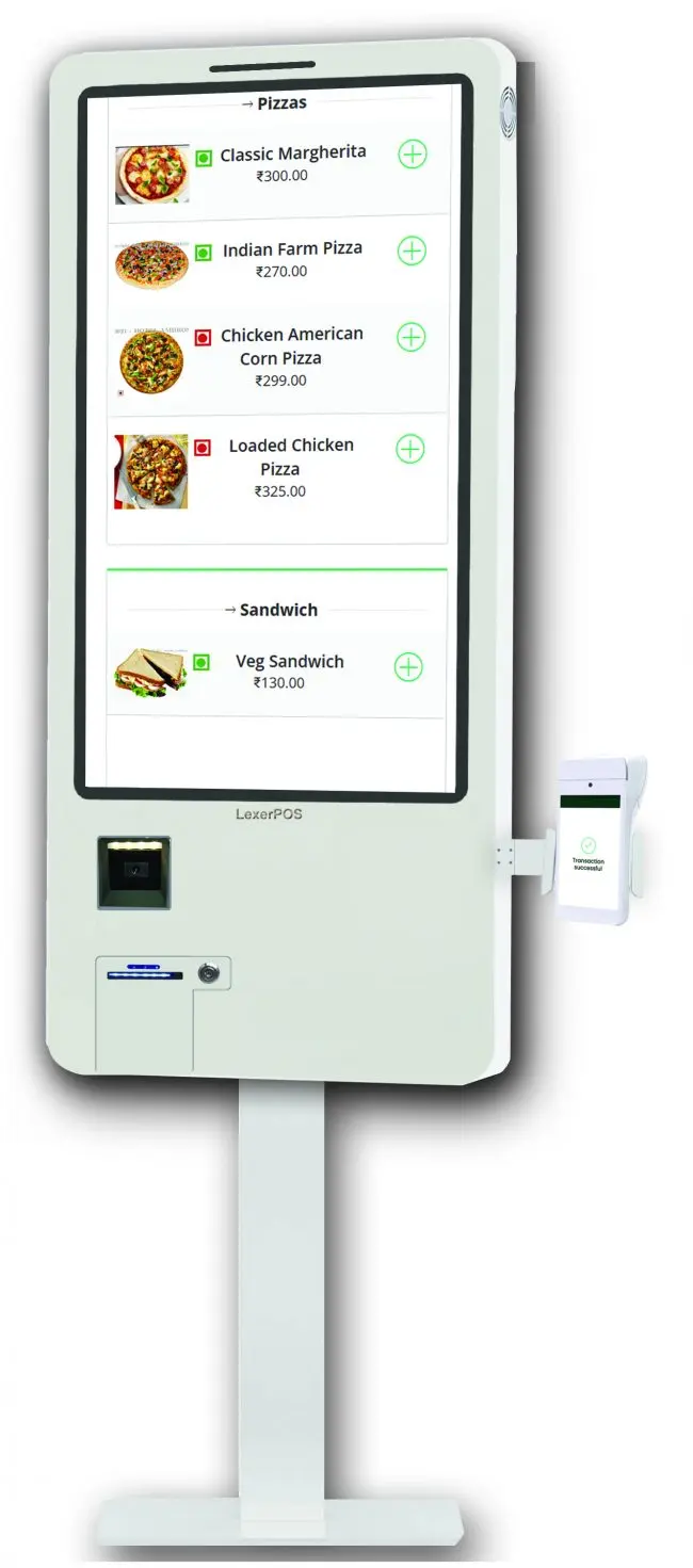 Self Ordering KIOSK with Stand